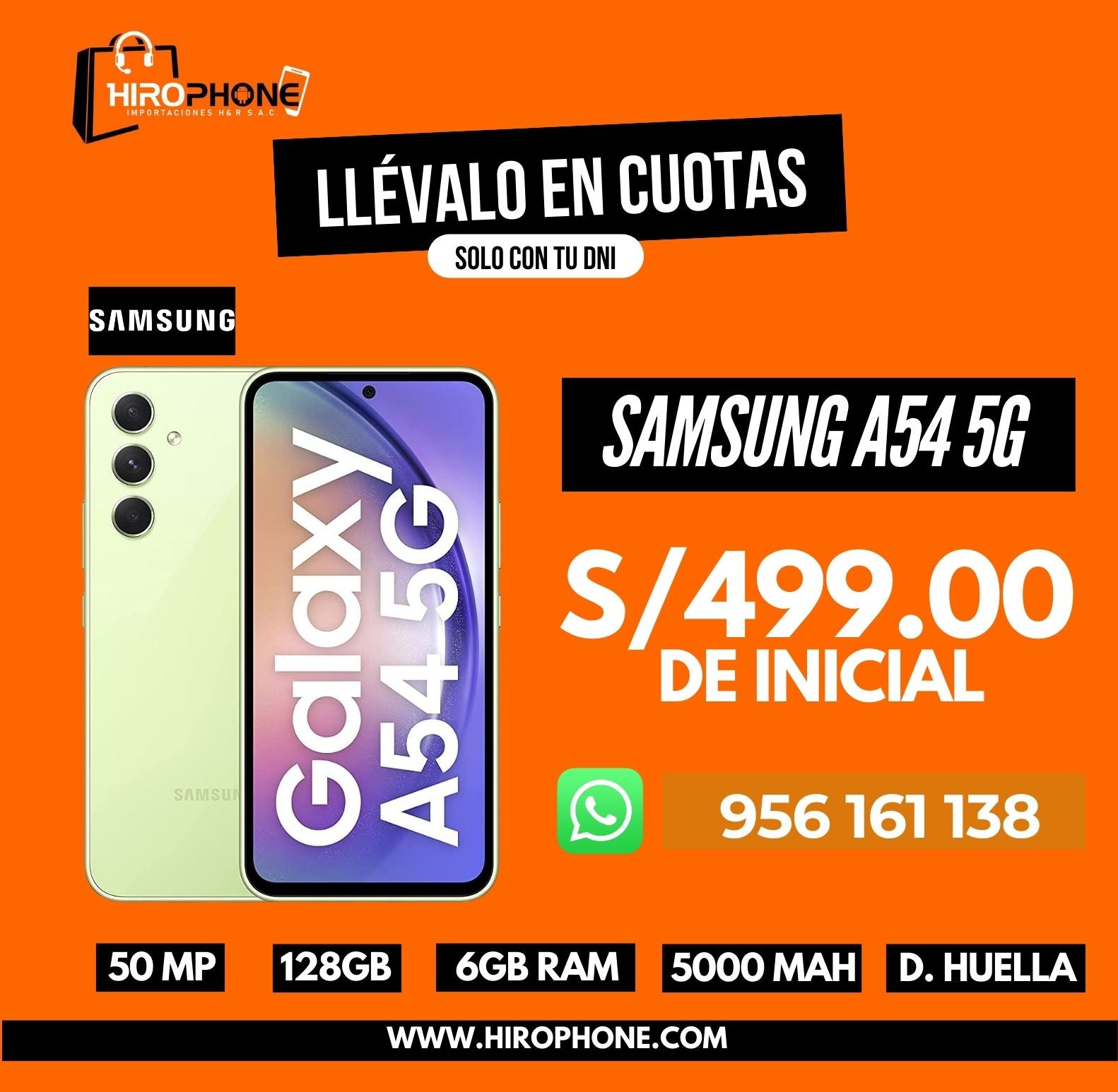 Galaxy A54 2023 5G 256GB (Novo + Nota + 2 Anos Garantia) - Celulares e  telefonia - Sítio Cercado, Curitiba 1251742546